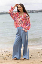 denim pants ric rac