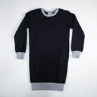 girls sweater dress black