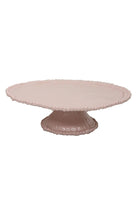 pink cake stand
