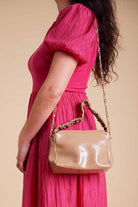 brown handbag bag leather