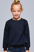 kids basic black sweater