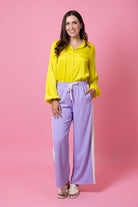 lilac pants