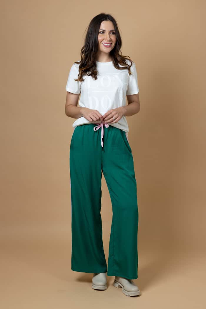 Nova Pant Green Pink – Augustine