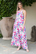Floral maxi dress