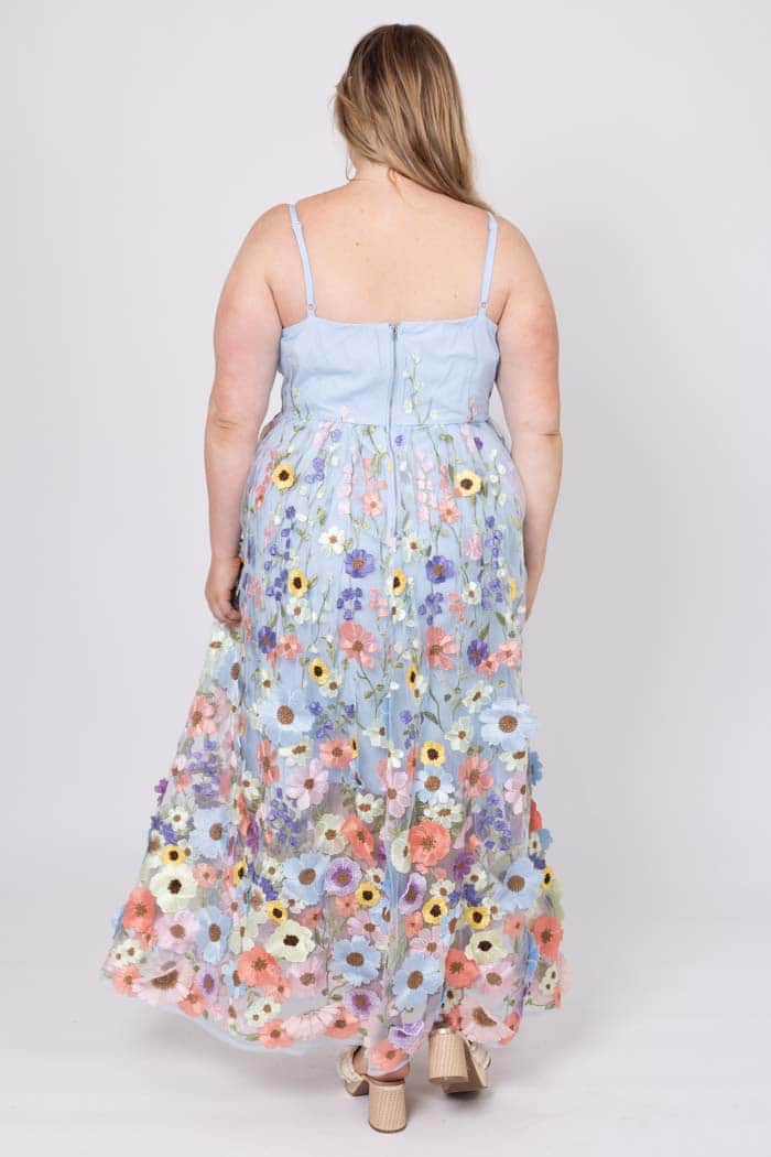 Savannah Embroidered Lace Maxi Dress Blue Augustine Savannah Embroidered Lace Maxi Dress Blue Augustine