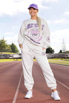 grey track pant activewear