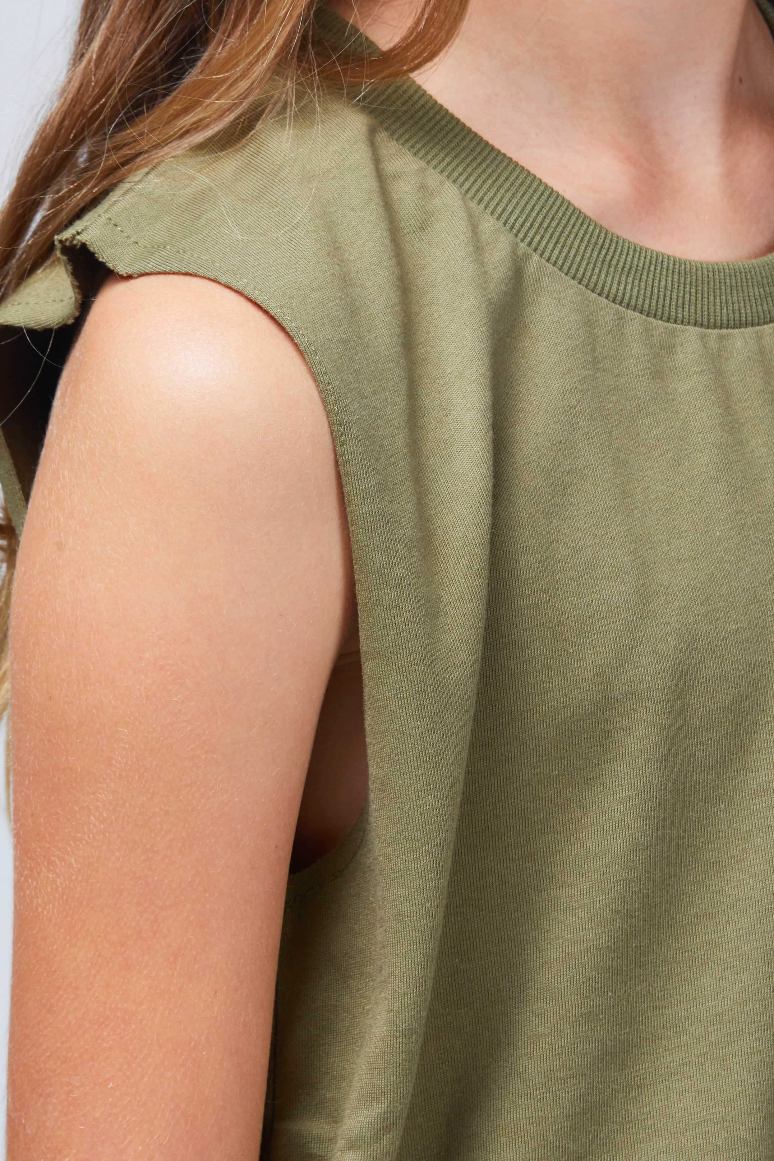 Maddox Singlet Khaki 12