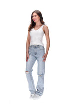 Light Blue Straight Jean 