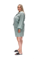 plus size green shirt