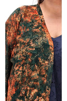 Plus Size Kimono Green