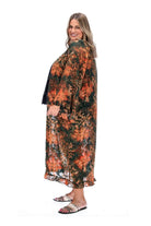 Plus Size Kimono Green