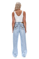 Light Blue Wide Leg Jean