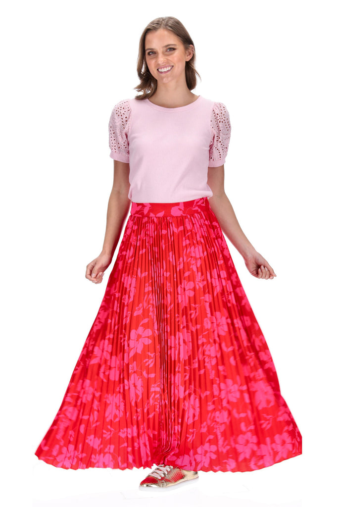 Buy Maddy Pleated Maxi Skirt by Charlo online - Augustine