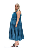 plus size teal dress
