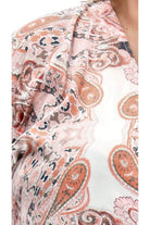 plus size paisley blouse