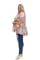 plus size paisley blouse