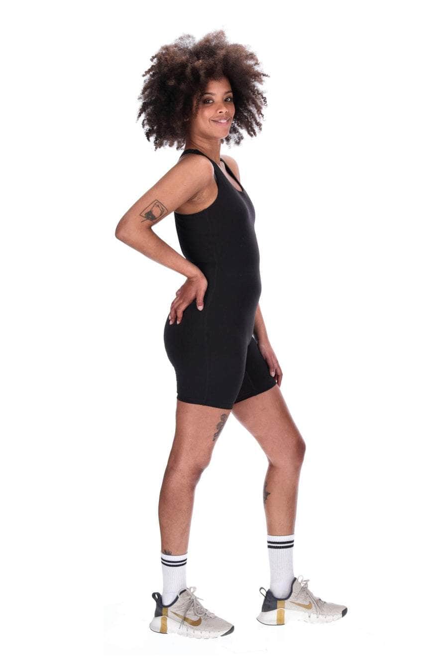 On the Move Bodysuit Black – Augustine
