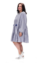 plus size stripe dress