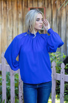 Blouse Royal Blue