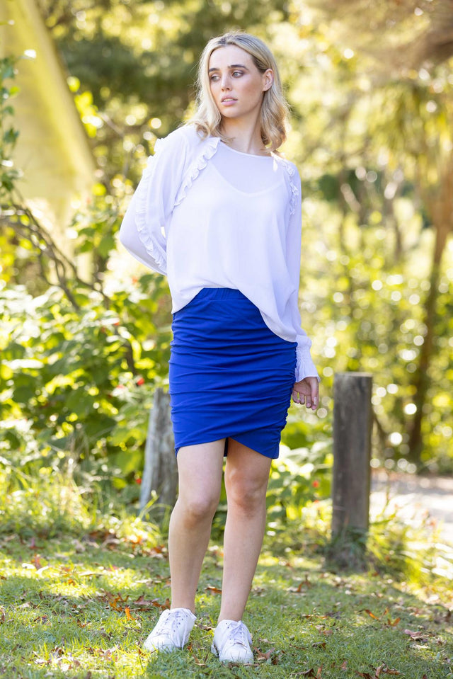  Royal Blue Skirt