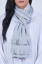 Ruffle Scarf Grey
