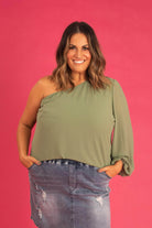 Tami Top Khaki