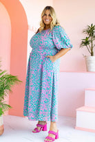 plus size leopard dress