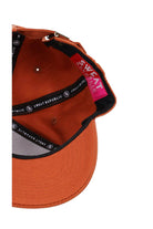 burn orange sports cap