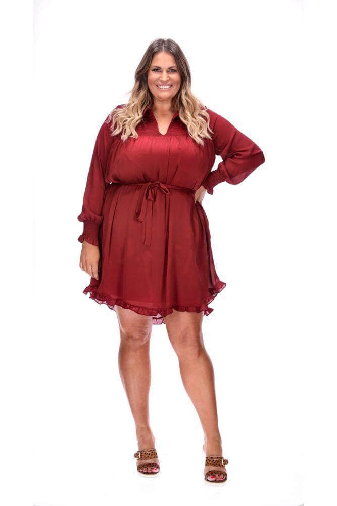 Carli Dress Plum 2