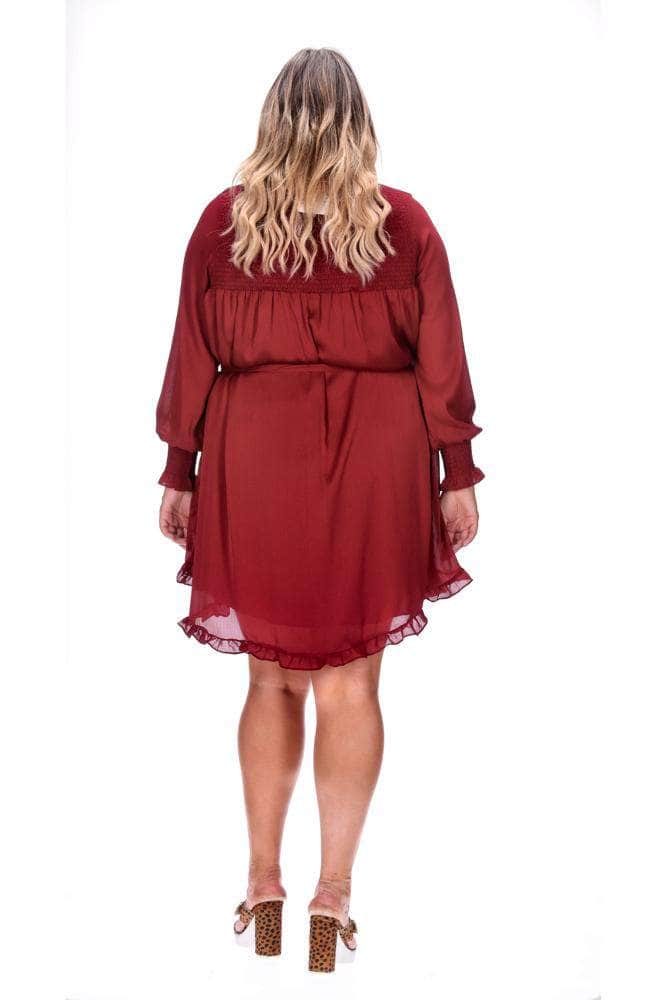 Carli Dress Plum 4