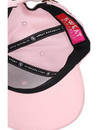 Pink on pink sports cap