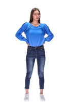 Dark Blue Highwaisted Jean