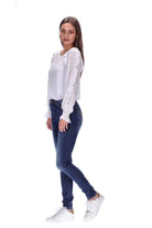 Dark Blue Highwaisted Skinny  Jean