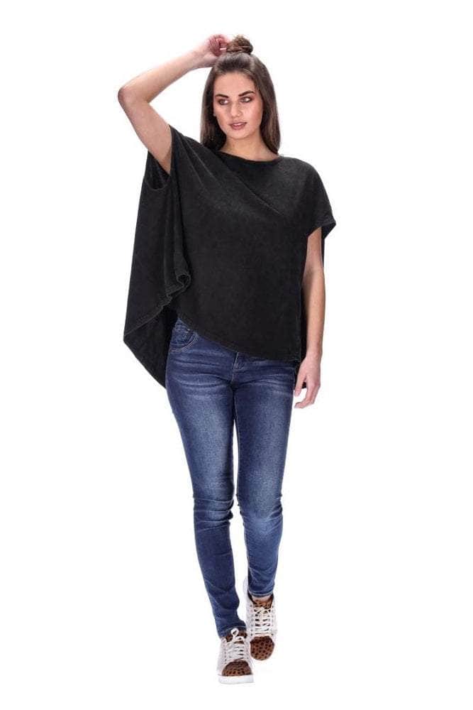 Santa Cruz Tee Distressed Black