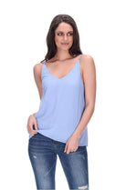  Singlet Cornflower Blue