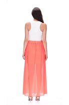 Maxi Skirt Fluro Coral