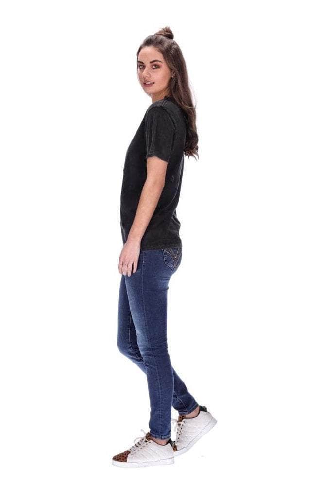 Rio Tee Distressed Black 3