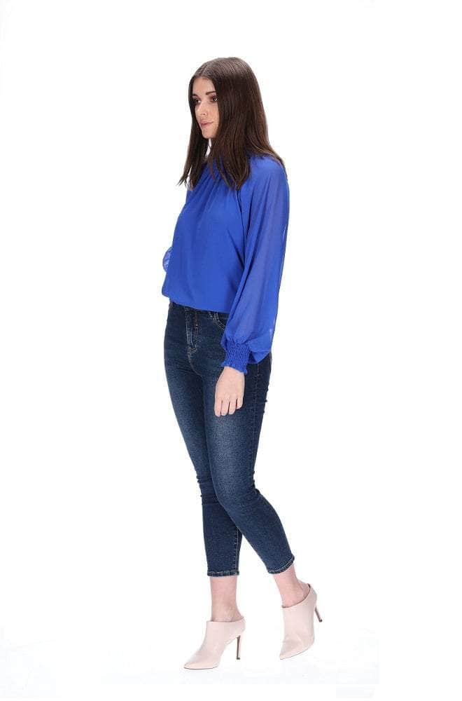 Blouse Royal Blue