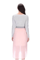 Longsleeve Midi Dress  Pink