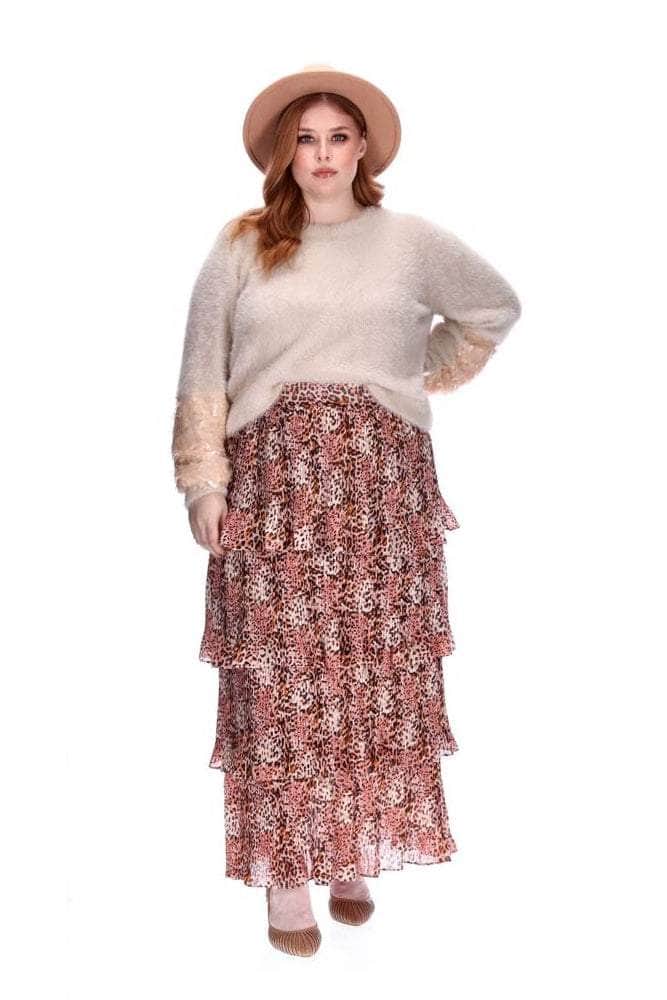 Alex Pleated Maxi Skirt 2